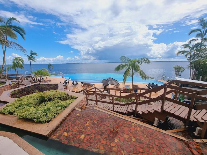 Tropical Executive Flat Vista Incrivel Para A Orla Manaus Eksteriør bilde