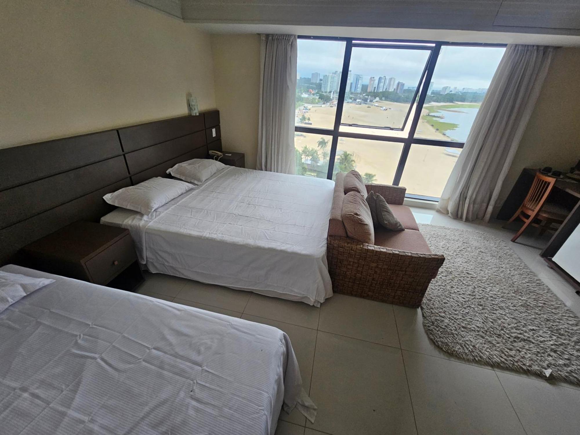 Tropical Executive Flat Vista Incrivel Para A Orla Manaus Eksteriør bilde